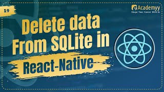Delete Data from SQLite in React Native ❌ | Remove Records with Expo | React Native Tutorial 2025 💾