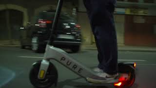 What's it like to ride an e-scooter at night in Barcelona?