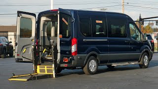 AbiliTrax Rear-Entry Wheelchair Van! 2015 Ford Transit | CP17322T