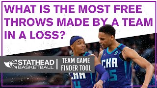 Team Game Finder Tool | Step-By-Step Guide on Stathead Basketball