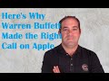 Why I Think Warren Buffett Made the Right Move by Selling Apple