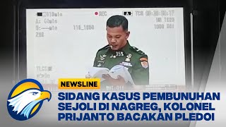 Sidang Kasus Pembunuhan Sejoli di Nagreg, Kolonel Prijanto Bacakan Pledoi