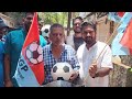 ex bjp state committee member has shown full support to manoj parab appeal goans vote for football ⚽