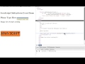 KEYDOWN EVENT IN JAVASCRIPT DEMO