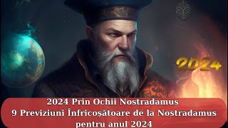 2024 Prin Ochii Nostradamus - 9 Previziuni Înfricoșătoare de la Nostradamus pentru anul 2024