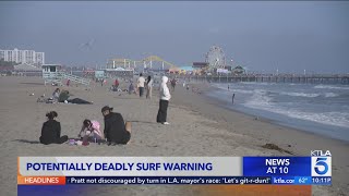Rip tides, big waves forecast for Malibu, Los Angeles beaches