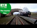 Down The Valley To The Coast - The Ravenglass & Eskdale Railway [4k 60FPS]