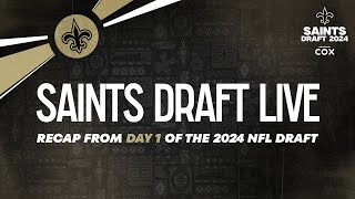 Round 1 Recap of 2024 NFL Draft | Saints Draft