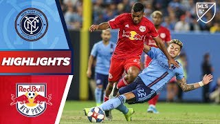 NYCFC vs. New York Red Bulls | VAR Calls For Red Card! | HIGHLIGHTS