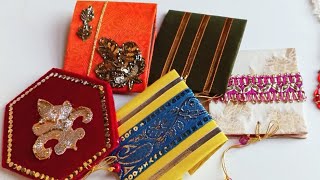 4 new ideas for shagun envelope making | use of empty boxes | wedding envelope | fabric envelope