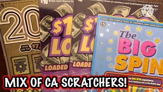 MIX OF CA SCRATCHERS!