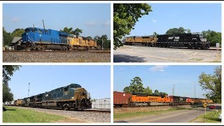 Railfanning Spring, TX 7/29/18 ft GECX T4, NS 70M, PRLX AC60, UP triclops leaders, \u0026 more!