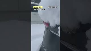 【雪で１ミリも動かず】車の周辺に積もり続ける雪…車内に5時間以上閉じ込め　名神高速　#shorts #高速道路　#雪