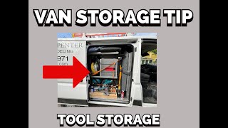 Time saving Van Tool Storage | QUICK TIP