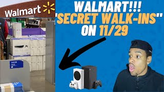WALMART PS5 XBOX "SECRECT WALK-INS"