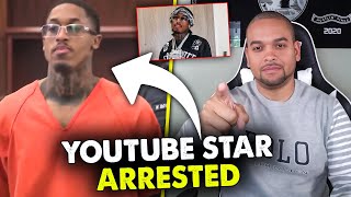 YOUTUBE STAR COREYSSG HAS BEEN ARRESTED AND RELEASED ON $200K BOND