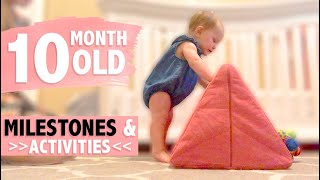 HOW TO PLAY WITH YOUR 10 MONTH OLD | DEVELOPMENTAL MILESTONES & ACTIVITIES | WHAT YOU NEED TO KNOW