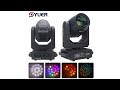 YUER™️ LED Moving Head Light 200W Beam+Spot+18 Rotating Prisms+Rainbow Effect