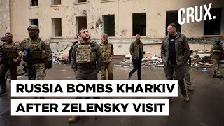Blasts In Kharkiv After Zelensky Visit l Missiles Hit Ukraine Arms Site l Putin Loses Two Colonels