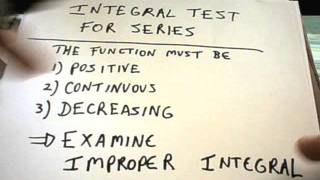 Integral Test - Basic Idea