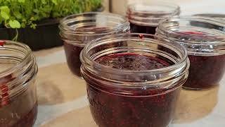 Jam Making/Thimble Berry/Wild Raspberry/Vine Blackberry #justfurthehealthofit #thimbleberry #rvlife