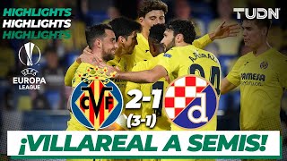 Highlights | Villarreal 2(3)-(1)1 Dinamo Zagreb | Europa League 2021 - Cuartos Vuelta | TUDN