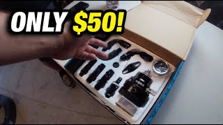 How Good Is A $50 Adjustable Fuel Pressure Regulator From Amazon? Part 1