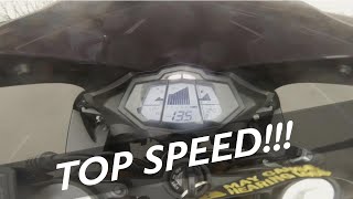 Yamaha YZF R125 Top Speed In Every Gear!