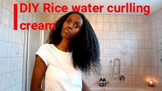 ||የሩዝ ውሃ ከርል ማድረጊያ እንዴት አዘጋጀሁ |DIY Rice water curling cream ||DenkeneshEthiopia |ድንቅነሽ