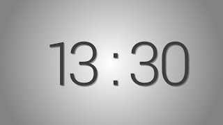13 Minutes 30 seconds countdown Timer - Beep at the end | Simple Timer (thirteen min thirty sec)