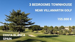 3 bedrooms townhouse near Villamartin golf || 155.000€ || Costa Blanca