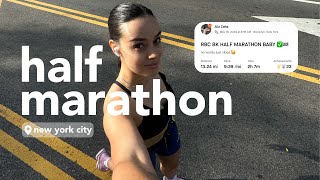 let's run a HALF MARATHON | brooklyn half marathon