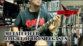 Metalucifer - Flight Of Iron Pegasus Guitar cover