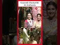 Ganesh Chaturthi 2024: Nita Ambani, Radhika Merchant Celebrate In Antilia