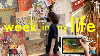 art school midterms, toy making, & MOCCA art festival!!
