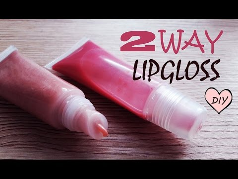 DIY: 2WAY EASIEST LIPGLOSS ever... DIY: 2WAY EASIEST LIPGLOSS ever...