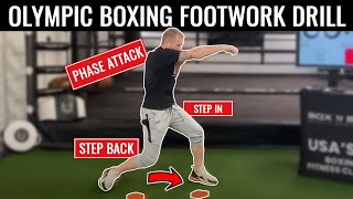 Olympic Boxing Footwork Drills by Olympic Medalist Tony Jeffries