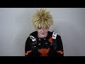 how i make bakugou’s quirk and dabi’s blue flame my hero academia cosplay