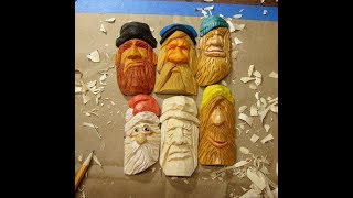 WOODCARVING & WHITTLING 30 MINUTE FACE
