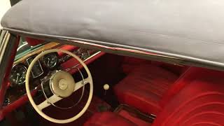 1966 250se cabriolet video