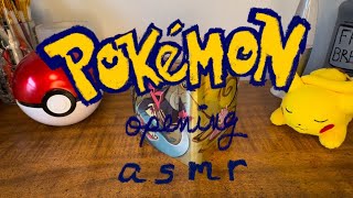 Cozy Pokemon Opening ASMR - Dragon Type Tin