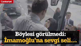 Böylesi görülmedi! Ekrem İmamoğlu'na Beykoz'da sevgi seli...