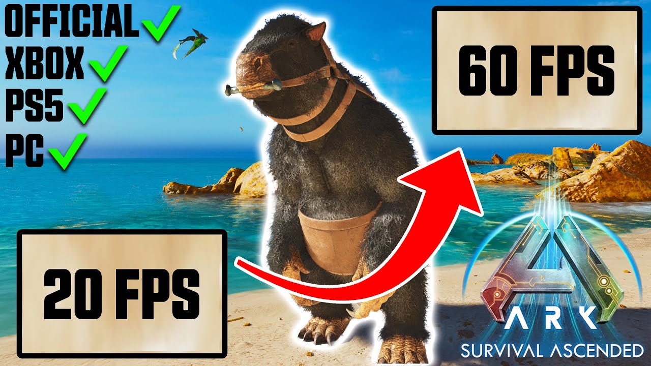 How To Get MAX FPS In Ark Survival Ascended (UPDATED GUIDE) // Xbox ...