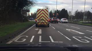 Bowaters Roundabout - M2 to Gillingham