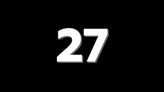 27 Second Countdown Timer With Sound Effect