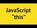 JavaScript this Keyword