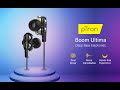 PTron Boom Ultima V2 Dual Driver, in-Ear Gaming Wired Headphones with in-line Mic | Gaming Earphones