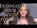 Detangle Your Wig FOREVER | Wig Hacks | Jesse M. Simons