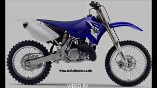 Evolution of Yamaha YZ-250 from 1972 to 2014.