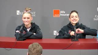 Oklahoma Post Meet: Chloe LaCoursiere and Gabby Gladieux